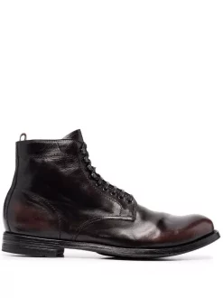 Officine Creative Bottines Anatomia En Cuir Homme