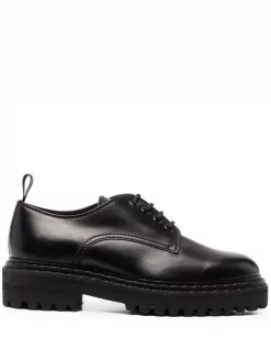 Officine Creative Derbies à Semelle épaisse NERO