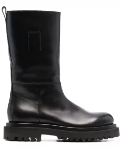 Officine Creative Bottes Wisal En Cuir Femme
