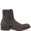 Officine Creative EBONY Bottes Harbus 007 En Daim Femme -Officine Creative Soldes 16873642 33724639 600
