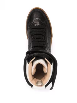 Officine Creative NERO/NERO Baskets Montantes Knight 102 Femme -Officine Creative Soldes 16873648 35746020 600