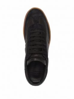 Officine Creative BLACK Baskets Kombined En Cuir Femme -Officine Creative Soldes 16873650 33689012 600