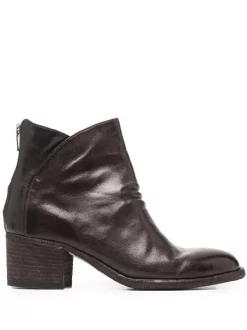 Officine Creative OTTO Bottes Denner 100 En Cuir Femme