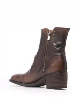 Officine Creative CAFFE'/T.MORO 25 Bottes Denner 103 En Cuir Femme -Officine Creative Soldes 16874550 33726932 600