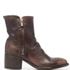 Officine Creative CAFFE'/T.MORO 25 Bottes Denner 103 En Cuir Femme