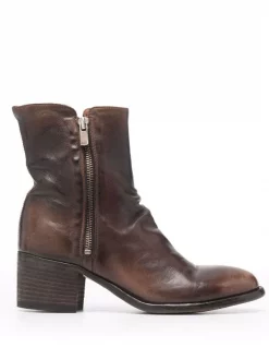 Officine Creative CAFFE'/T.MORO 25 Bottes Denner 103 En Cuir Femme