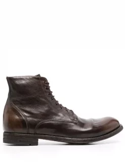 Officine Creative Bottines Journal En Cuir CAFFE'/T.MORO 25