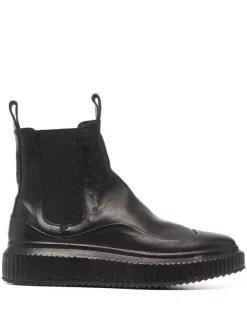Officine Creative Bottines Chelsea Arran En Cuir NERO