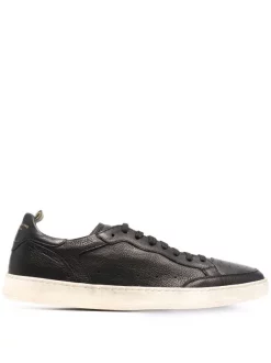 Officine Creative Baskets Kareem 1 En Cuir BLACK