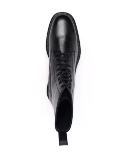 ( Nouvelle Collection ) Officine Creative 002 MOUNTAIN NERO Bottines En Cuir à Lacets Homme -Officine Creative Soldes 17017861 34012912 600