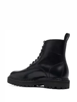 ( Nouvelle Collection ) Officine Creative 002 MOUNTAIN NERO Bottines En Cuir à Lacets Homme -Officine Creative Soldes 17017861 34014767 600