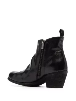 Officine Creative Bottines Giselle En Cuir NERO -Officine Creative Soldes 17279566 35639385 600