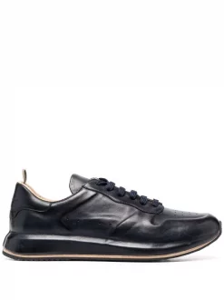 ( Nouvelle Collection ) Officine Creative Baskets Race Lux à Lacets BLU MARINE