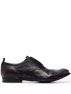 ( Nouvelle Collection ) Officine Creative Chaussures Oxford Stereo à Design Sans Lacets CIOCCOLATO/SUPERNERO