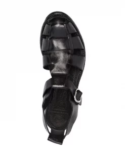 ( Nouvelle Collection ) Officine Creative NERO Sandales En Cuir à Boucles Femme -Officine Creative Soldes 17603744 37853561 600