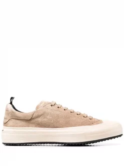 ( Nouvelle Collection ) Officine Creative NUDE SPRING Baskets Mes En Daim Femme