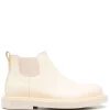 ( Nouvelle Collection ) Officine Creative Bottines Wisal 013 En Cuir CREAM