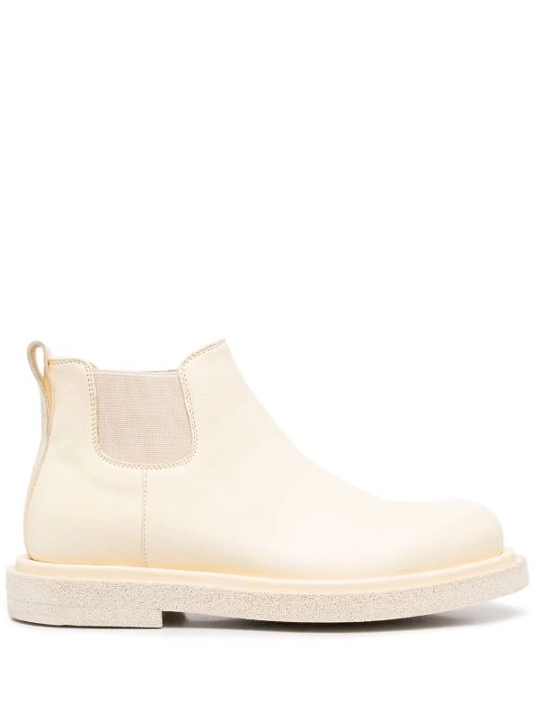 ( Nouvelle Collection ) Officine Creative Bottines Wisal 013 En Cuir CREAM 3 ( Nouvelle Collection ) Officine Creative Bottines Wisal 013 En Cuir CREAM