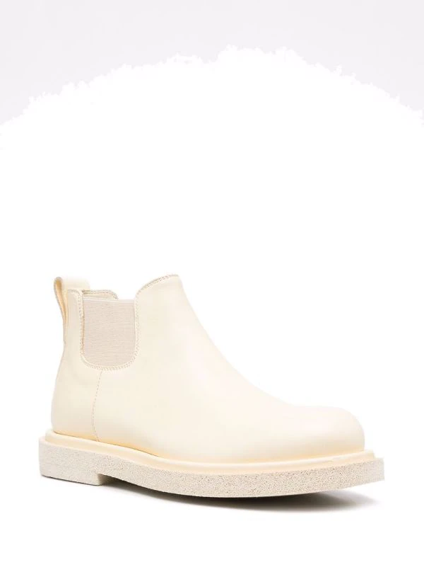 ( Nouvelle Collection ) Officine Creative Bottines Wisal 013 En Cuir CREAM 4 ( Nouvelle Collection ) Officine Creative Bottines Wisal 013 En Cuir CREAM – Image 2