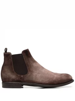 ( Nouvelle Collection ) Officine Creative QUARZO Bottes Chronicle En Daim Homme