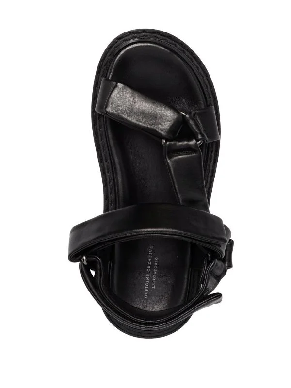 ( Nouvelle Collection ) Officine Creative NERO Sandales à Attache Scratch Homme 6 ( Nouvelle Collection ) Officine Creative NERO Sandales à Attache Scratch Homme – Image 4