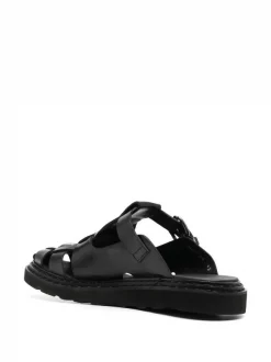 ( Nouvelle Collection ) Officine Creative NERO Sandales Lyndon à Design Renfort Cage Homme -Officine Creative Soldes 17603816 39509977 600