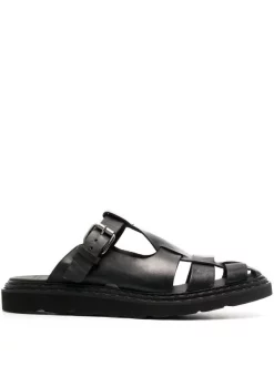 ( Nouvelle Collection ) Officine Creative NERO Sandales Lyndon à Design Renfort Cage Homme