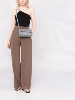 ( Nouvelle Collection ) Officine Creative Pochette à Design Tressé BLUE FOG -Officine Creative Soldes 17603826 37345066 600