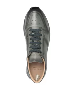 ( Nouvelle Collection ) Officine Creative PETROLIO Baskets Race Lux En Cuir Homme -Officine Creative Soldes 17604222 37313584 600