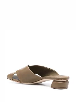 ( Nouvelle Collection ) Officine Creative Sandales En Cuir à Découpes Fir Green -Officine Creative Soldes 17604254 36956807 600