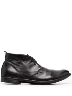 ( Nouvelle Collection ) Officine Creative Bottes Arc 516 En Cuir EBANO