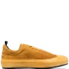 ( Nouvelle Collection ) Officine Creative MINERAL YELLOW Baskets En Daim Homme -Officine Creative Soldes 17604317 37853482 600