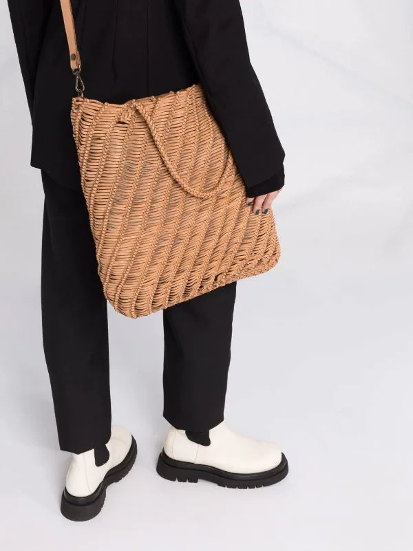 ( Nouvelle Collection ) Officine Creative Sac Cabas Susan à Design Tissé LEGNO 5 ( Nouvelle Collection ) Officine Creative Sac Cabas Susan à Design Tissé LEGNO – Image 3