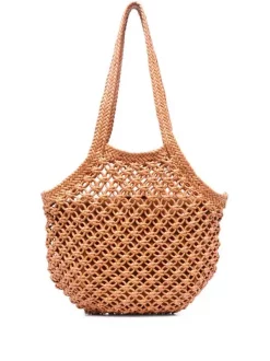 ( Nouvelle Collection ) Officine Creative Sac Porté épaule Susan 06 En Macramé Femme