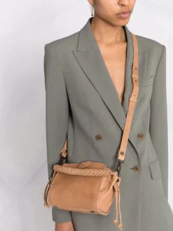 ( Nouvelle Collection ) Officine Creative TAUPE Sac à Main Nolita Woven 119 Femme -Officine Creative Soldes 17604347 37362871 600