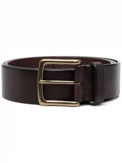 ( Nouvelle Collection ) Officine Creative Ceinture En Cuir Grainé TESTA DI MORO BROWN