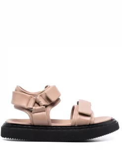 ( Nouvelle Collection ) Officine Creative Sandales En Cuir à Attache Scratch Femme