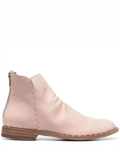 ( Nouvelle Collection ) Officine Creative Bottines Graphite 005 En Cuir CECIL