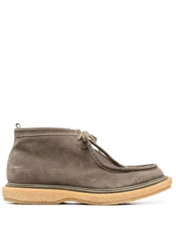 ( Nouvelle Collection ) Officine Creative BOSCO Bottes Bullet En Daim Homme