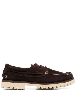 ( Nouvelle Collection ) Officine Creative Chaussures Bateau Heritage à Lacets Homme