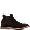 ( Nouvelle Collection ) Officine Creative TESTA DI MORO Bottes Kent 005 En Daim Homme
