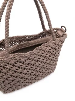 ( Nouvelle Collection ) Officine Creative WALNUT Sac à Main Susan 01 En Macramé Femme -Officine Creative Soldes 17605269 37347311 600