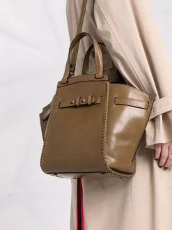 ( Nouvelle Collection ) Officine Creative Sac à Main Saddle 107 OLIVE -Officine Creative Soldes 17605281 37350887 600