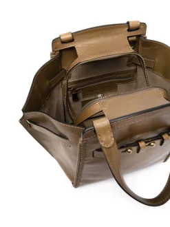( Nouvelle Collection ) Officine Creative Sac à Main Saddle 107 OLIVE -Officine Creative Soldes 17605281 37350893 600