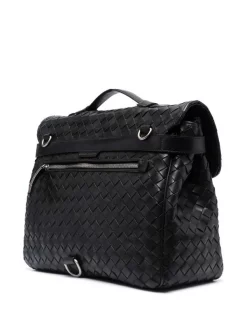 ( Nouvelle Collection ) Officine Creative 1000 Nero Sac Cabas En Cuir Tressé Homme -Officine Creative Soldes 17605301 37029975 600