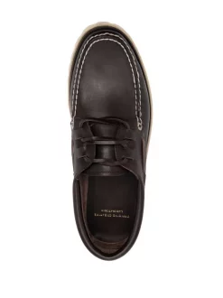 ( Nouvelle Collection ) Officine Creative COFFEE Chaussures Bateau Heritage à Coutures Contrastantes Homme -Officine Creative Soldes 17605716 37590899 600