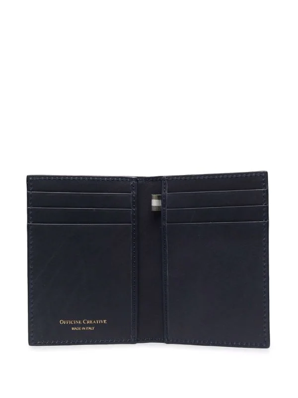 ( Nouvelle Collection ) Officine Creative BLU MARINE Porte-cartes Boudin 24 En Cuir Homme 5 ( Nouvelle Collection ) Officine Creative BLU MARINE Porte-cartes Boudin 24 En Cuir Homme – Image 3