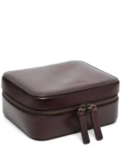 ( Nouvelle Collection ) Officine Creative TESTA DI MORO BROWN Petit Kit De Voyage à Fermeture Zippée Femme