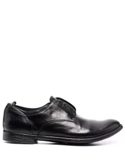 ( Nouvelle Collection ) Officine Creative Derbies à Design Sans Lacets BLACK