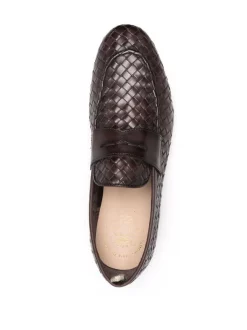 ( Nouvelle Collection ) Officine Creative Mocassins Barona En Cuir à Entaille Penny 003 TESTA DI MORO -Officine Creative Soldes 17912480 37813902 600